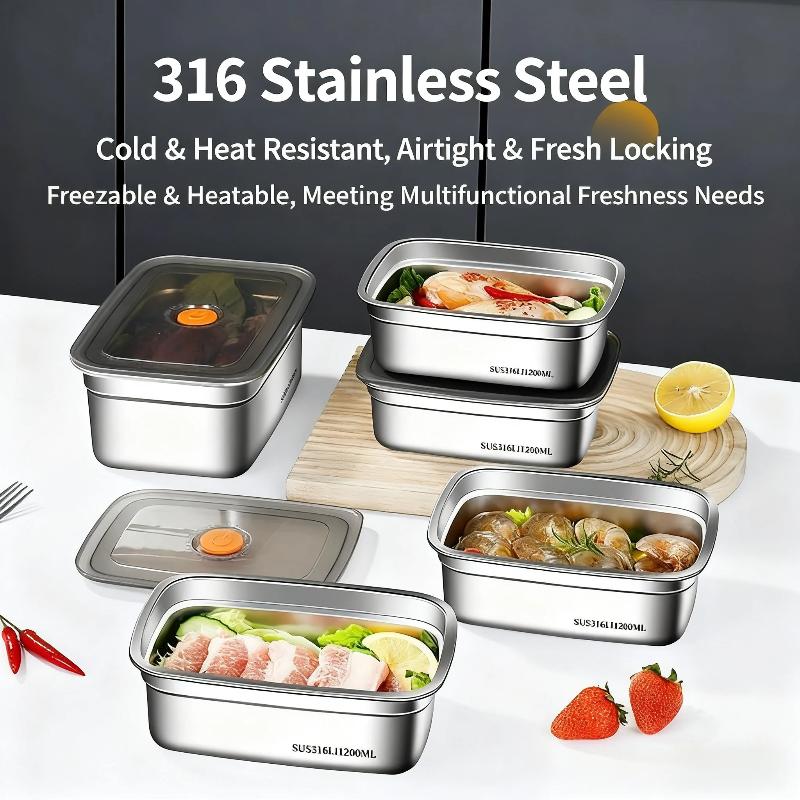Lonchera Hermética de Acero In - Food Storage For Camping reseña y precio