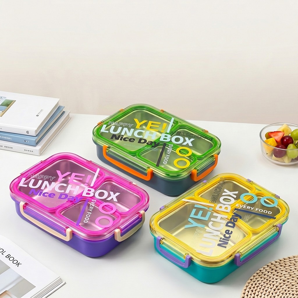 Lonchera Bento de Acero Inoxid - Food Storage Dividers reseña y precio