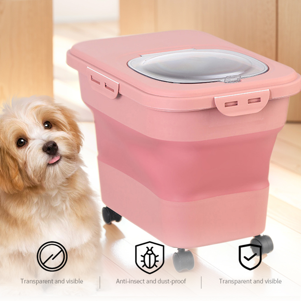 Caja de comida seca plegable p - Food Storage Box Large reseña y precio