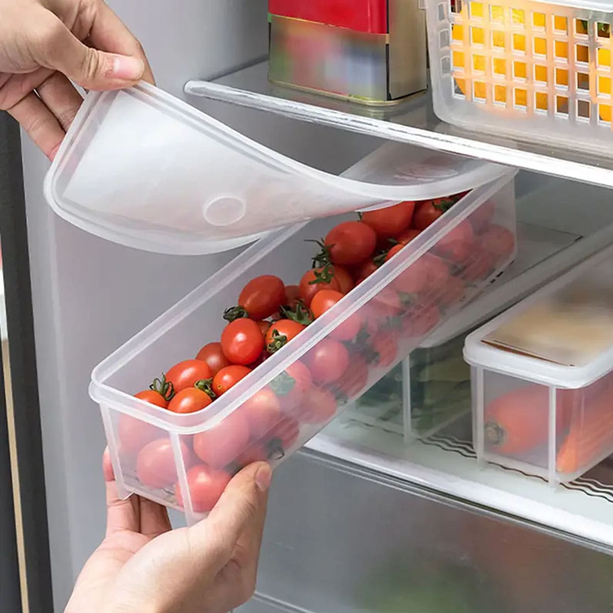 1 Caja de Almacenamiento Trans - Food Storage Boxes With Lids reseña y precio