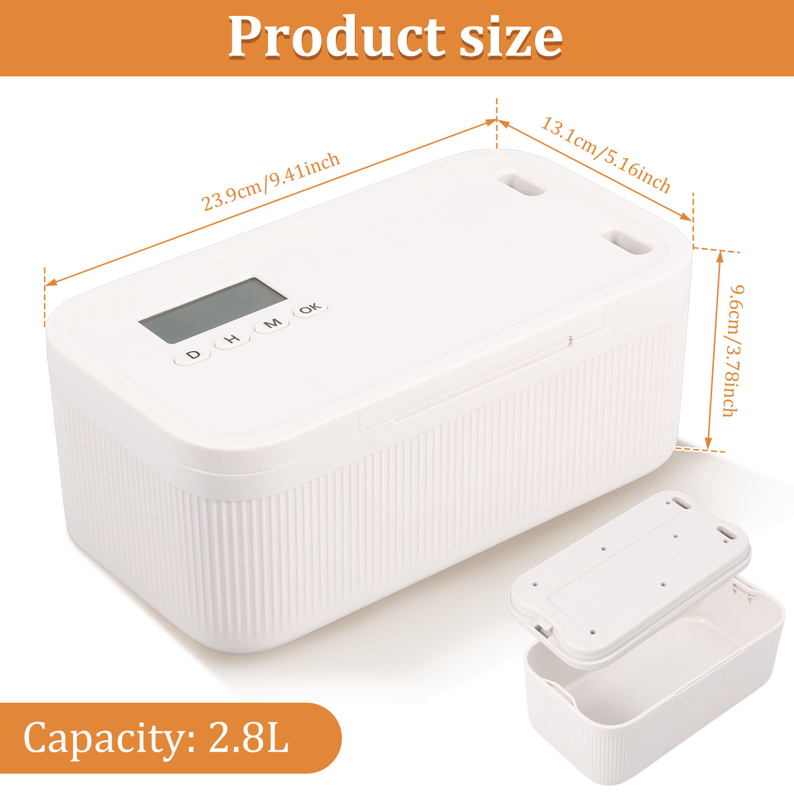 Caja de seguridad con temporiz - Food Storage Lock Box reseña y precio